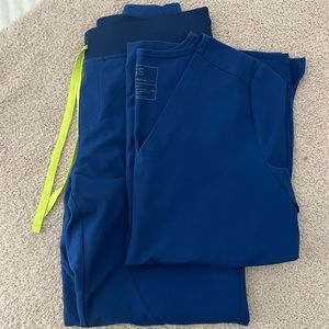 Figs Scrubs- Electric Blue
